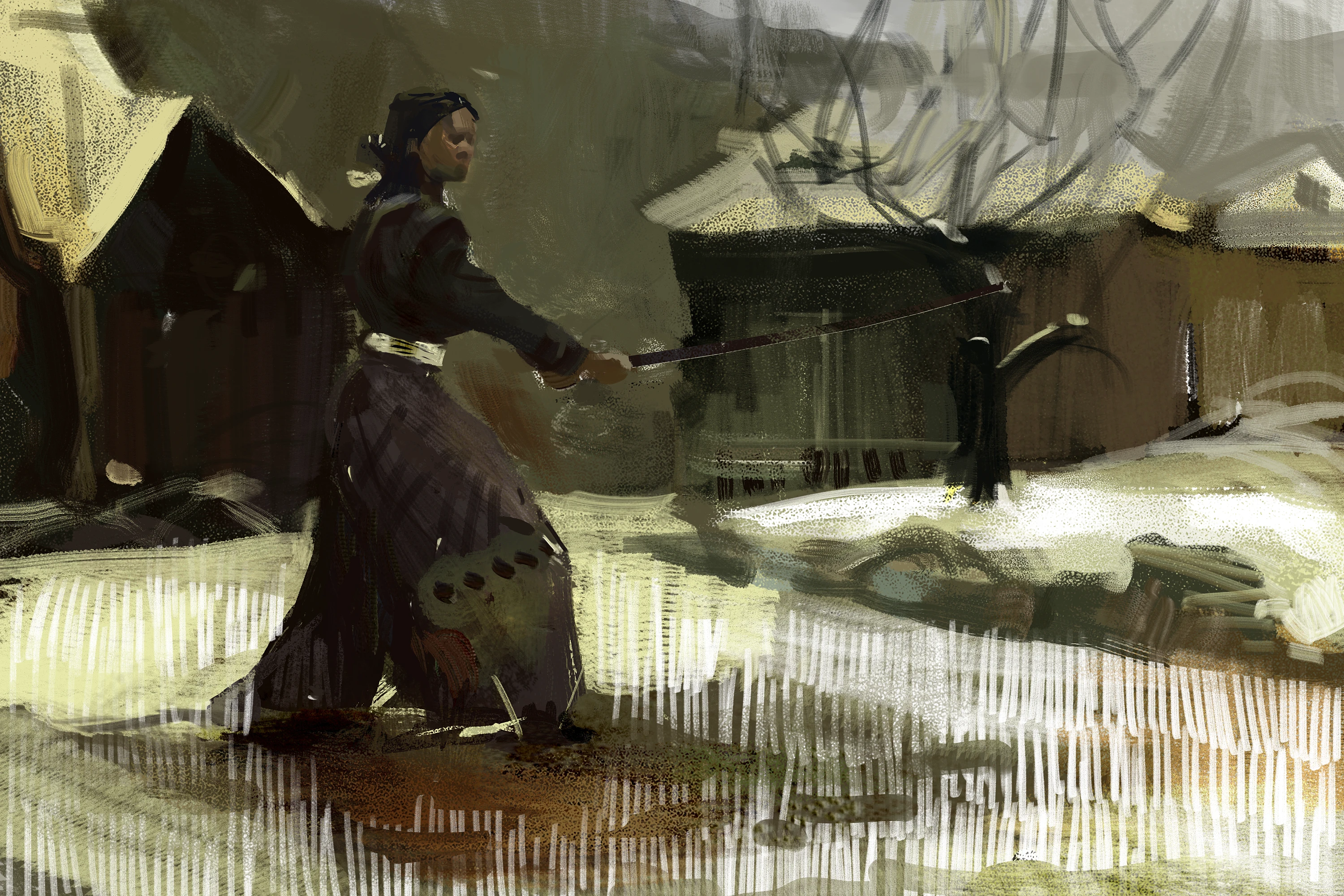 mullins-pose-samurai-study