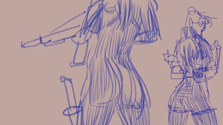 blue-drawing