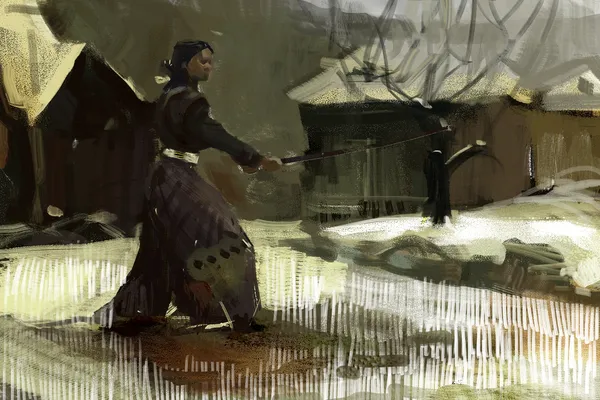 mullins-pose-samurai-study